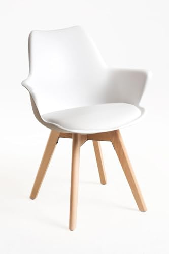 Regalos Miguel - Sillas Comedor - Sillón Synk - Blanco