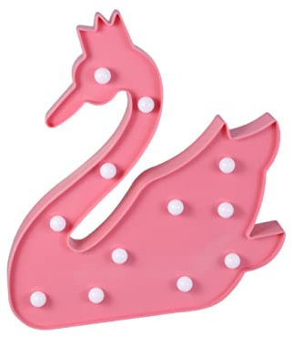 OSALADI Tischlampe Schreibtischlampen Tischleuchte Schwan-desktoplampe Schwanenlampe Für Zu Hause Schwanentischlampe Nachtlampe Schwan Dekorative Lichter Led Lampe