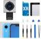 CYKJGS for iPhone Xr Main Rear Back Camera Replacement Part New OEM 12MP HD Video HDR Photo Lens Module 4K Video Flex Cable Digital Zoom Image Repair Assemble Fix Tools Kit A1984 A2105 A2106 A2108
