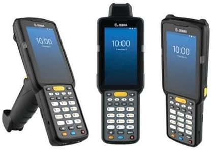 Zebra MC330L-SJ3EG4RW MC3300x Ordinateur portable portable à écran tactile 800 x 480 pixels, taille d'écran 4, noir