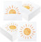 Papierservietten im Boho-Stil, Motiv: Sonne, für den ersten Ausflug um die Sonne, Geburtstagsparty, Boho, Hippie, Sonnenschein, Einweg-Servietten für Babyparty, Geburtstag, Party, 16,5 x 16,5 cm, 100