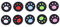 NAMOARLY 10pièces Manchons De Silicone Pour Manettes De Antidérapants Forme De Patte De Chat Améliorez De Et Protégez Vos Joysticks Blanc Rose Rouge Vert Bleu