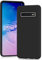 YATWIN für Samsung Galaxy S10 Hülle, Premium Silikon Handyhülle mit Kameraschutz, Seidig-Weicher Berühren Ultra Dünne Stoßfeste Kratzfeste Schutzhülle, Schwarz