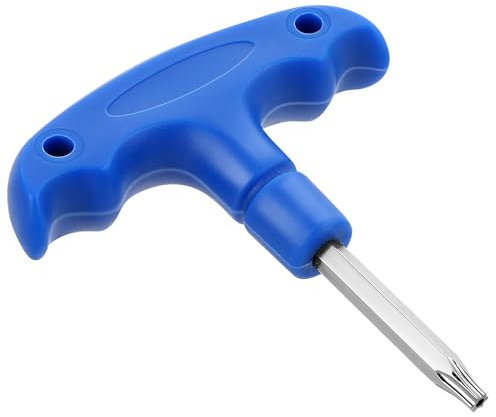 Sliverdew Golf Club Wrenches Tools Golf Torque Wrench Golf Head Adjustment Tool Stainless Steel Golf Club Driver Torque Tool with Plastic Handle, T20, Blue
