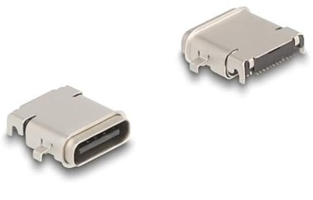 DeLOCK USB 5Gbps USB Type-C Anschluss Weiblich 24 Pin SMD Steckverbinder
