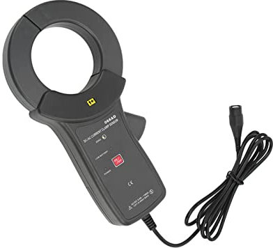 LOCADENCE Clamp AC DC Current Transformer, Portable Clamp Shaped Handheld Current Clamp Probe Adaptor for Electric Power, Communications, Meteorology