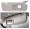 MUEOSI Parasol Interior de Coche con Espejo, Parasol Gris y Beige for Toyota, Auris, Corolla, 2010-2013 reemplazo de Visera Solar(Grey Left)