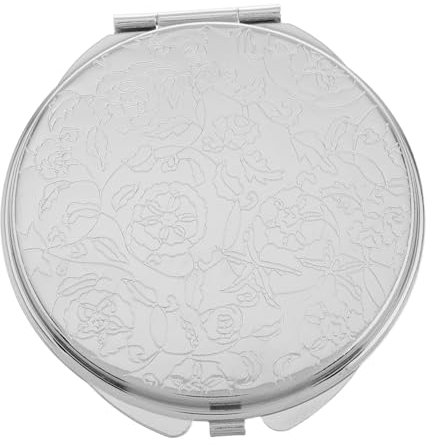 WOFASHPURET Vintage-handspiegel Tragbar Kompakt Doppelseitig Mit Vergrößerungsspiegel Spiegel Für Make-up Augenbrauenformung Kosmetische Anwendung