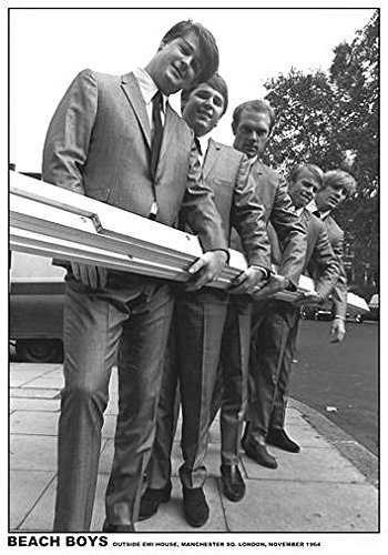 BEACH BOYS Poster Outside EMI Studios 1964