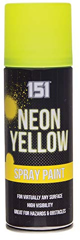 6x Yellow Spray Paint