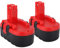 2X Shentec 18V 3500mAh Ni-MH Batterie pour Bosch 2607335278 2607335277 2607335535 2607335536 2607335680 PSR 18 VE-2 PSB 18 VE-2 GSB 18 VE-2 BAT180 BAT025 BAT026 BAT160 13618 1644K 3860CK