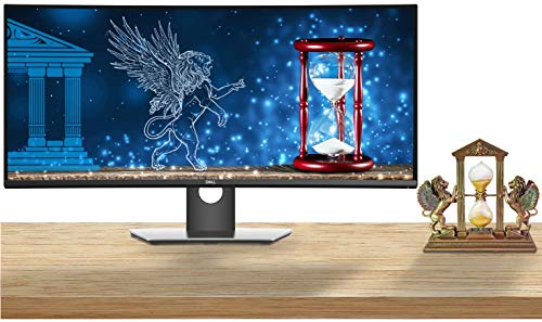 Dell U3419W UltraSharp 34-inch WQHD 3440 x 1440 LED Backlit Curved Gaming Monitor with IPS, Vesa Compatible, Anti-Glare, Tilt, Swivel (HDMI, USB 3.0, USB-C, DisplayPort)