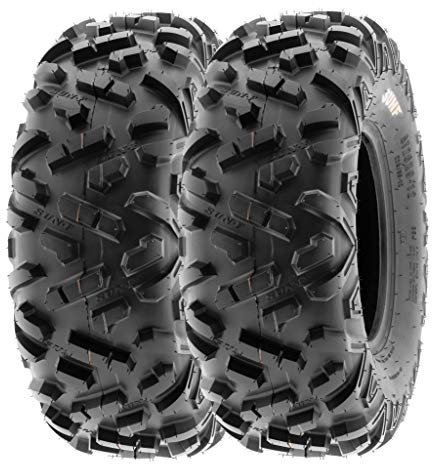 SunF A051 16x8-7 16x8x7 Power.II AT All-Terrain Reifen ATV UTV Geländereifen 6PR TL 20F, Satz von 2 Stück