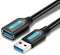 VENTION USB 3.0 Verlängerungskabel 5 Gbps 2M, USB 3.0 A Stecker auf A Buchse, USB Extension Cable für Kartenlesegerät, Tastatur, USB-Stick, Externe Festplatte, USB-Hub, Drucker, Kamera und mehr
