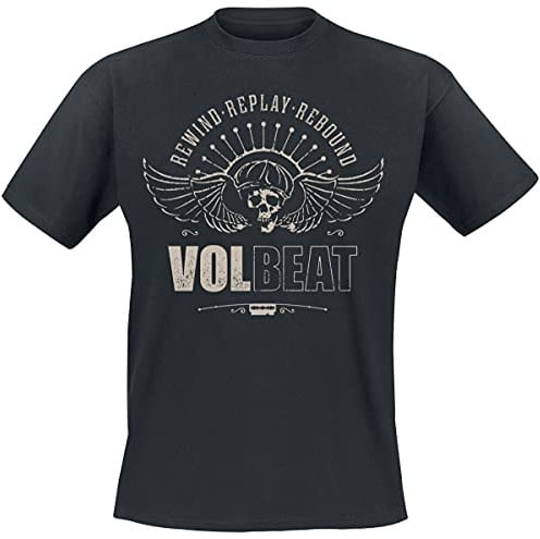 Volbeat Skullwing - Rewind, Replay, Rebound Männer T-Shirt schwarz
