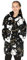 Harry Potter Hedwig Mädchen Schwarz Hoodie Oversized Fleece Decke Hoody