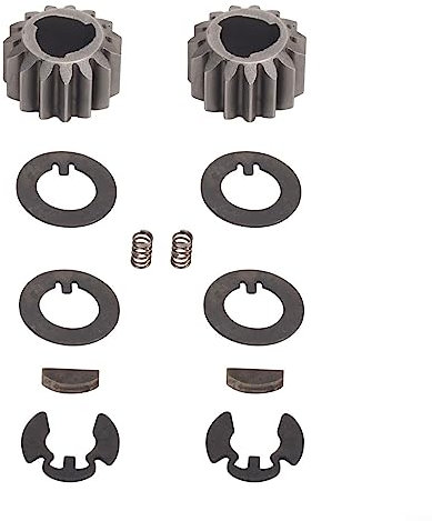 Recycler Drive Gear Kit 105-3040 - Replace Pinion Gears, Thrust Washers, Retaining Clips, Compression Springs, and Keyways - Fits For Toro Models