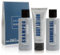 BODY & EARTH Duschgel Männer 3-teiliges Set, Männer Geschenkset mit Leder Duft, Herren Reiseset mit Duschgel, Körperlotion, Shampoo, Geburtstagsgeschenk, Vatertagsgeschenk für Papa