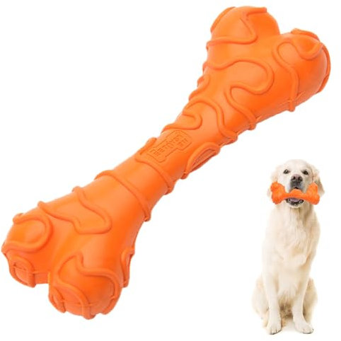 MOAZIFI Hundespielzeug Unzerstörbar, Kauspielzeug Hund, Unzerstörbares Hundespielzeug, Spielzeug Hund, Für Haustierzahnreinigung, Aus Naturkautschuk