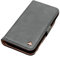 PORTER RILEY - Leather Case for iPhone 11 (6.1). Premium Genuine Leather Stand/Cover/Wallet/Flip Case with [Card Slots] [Horizontal Stand] [Durable Frame] (Grey/Pink)