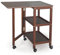 Valdoza Klappbarer Esstisch Ausziehbar Mit Stauraum, Esstisch Klappbar Mit Schubladen, Küchentisch Ausziehbar, Tragbare Klapptisch Für Küche, Wohnzimmer, Holzdesign Mit Rollen(Brown,70cm/27.5in)