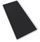 HIEMAL Receveur de douche 80 x 180 cm résine Noir aspect ardoise + bonde incluse - Salle de bain