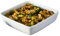 White Ceramic 24cm Square Roasting Dish Oven Baking Vegetable Tray Serving Pan