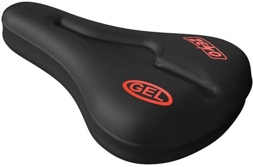 ZENO Bike Seat Cushion Cover | Gel Padded Bike Seat Cover | Bicycle Seat Cushion | Extra Soft Cover for All Bikes | Waterproof Seat Cover | Universal Fit