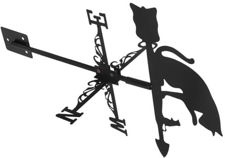 COOPHYA Garten Wetterfahne Aus Windrichtungsanzeige Gartendekoration Terrassenwetterfahne Wetterfahnendekor Rasenwetterfahne Wetterfahne Windrichtungsanzeiger