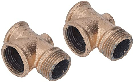G1/4 Kompressor-Rückschlagventil 2 Stück |Eisenmaterial-Schutzbeschichtung, auslaufsicher |Wasserschlauchanschluss für Umkehrosmoseanlage/Druckbehälter/Wasserpumpe