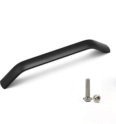 10x Tiradores de arco, Tirador para Mueble para Cajones Puertas de Gabinete o Cocina; Centros 128mm - Tiradores Cocina, Longitud total 145mm