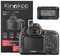kinokoo EOS 5D Mark IV Protection d'écran + Film de protection d'écran supérieur, 0,25 mm Dureté 9H Film en verre trempé Compatible pour Canon EOS 5D Mark IV Camea (Lot de 2)