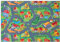Carpet Studio Teppich Kinderzimmer 140x200cm, Kinderteppich, Spielteppich Straße Jungen & Mädchen, Teppiche für Babyzimmer, Schlafzimmer & Spielzimmer, Antirutsch, 30°C waschbar - Little Village