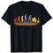 Gamer PC games gaming Konsolen zocken retro Evolution gamer T-Shirt