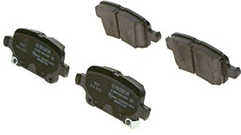 Bosch BP2458 Bremsbeläge - Hinterachse - ECE-R90 Zertifizierung - vier Bremsbeläge pro Set