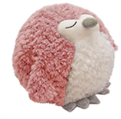 Cozy-Time Giant Soft Plush Cuddly Pink Owl - Handwarmer, 35cm