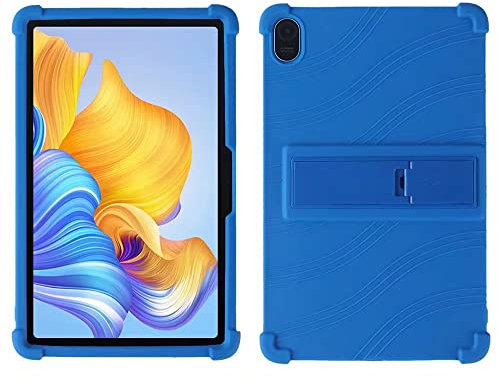 FKQLH Case for Honor Pad 8 12-Inch, Adjustable Soft Silicone Kids Friendly Protective Cover for Honor Pad 8 12-Inch, Dark Blue