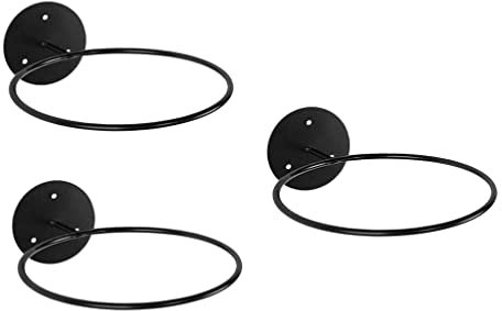 PATKAW Wandhalter Für Bälle 3-Teiliger Wandhalter Für Ballhalter Metall Wandhalterung Für Fußball Wandhalterung Für Ballanzeige