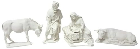 Arte Pesebre Figuras para Pintar Nacimiento para Pintar en 4 Piezas