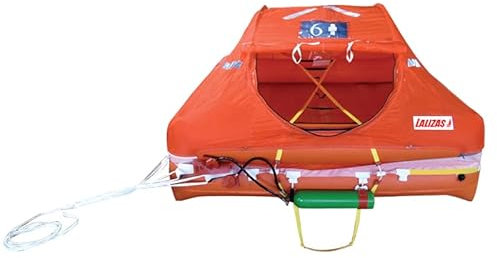 wellenshop Rettungsinsel Seaworld Life Raft PB Größe 1940 x 2040 mm | 4 Personen | 25 kg | Tasche