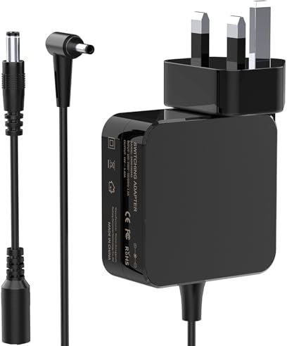 Asus Laptop Charger 19V 65W 45W Power Supply Adapter for Asus VivoBook ZenBook 17 14 15 S14 S15 E203M E406M E410M X540S X540L X540UA UX303U UX305 UX305C UX330U UX430U F555L F555LA F555U F555UA F555