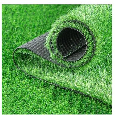Artificial Grass Turf with Drain Holes,Height 2cm Indoor Outdoor Synthetic Grass Mat,No Mowing, No Watering