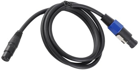 Sxhlseller SpeakOn-Buchse auf XLR-Stecker-Kabel, XLR 3-Pin-Stecker auf SpeakOn-Buchse, Mikrofon-Verlängerungskabel für Live-Sound-Bühne für Bühnenlautsprecher,