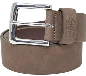 Urban Classics Unisex Gürtel Suede Leather Imitation Belt, klassischer Gürtel mit Dornschließe, Unisex, erhältlich in verschiedenen Farben, Größen S/M - L/XL