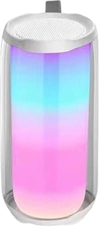 BERAC Haut-parleur sans fil rechargeable Pulse 5 Bluetoth - Haut-parleur portable d'intérieur - haut-parleur portable avec lumière LED pour fête en plein air, maison et parc