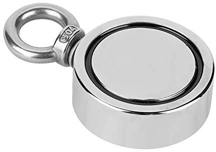 Magnet-Angelset, Magnet-Angel-Angel-Magnet-Set mit 10 M Seil, 300 Kg Starker Zugkraft für die Meeresangeljagd