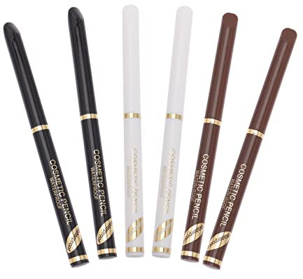 Healeved 6piezas Lápiz Delineador De Rellenador De Para Hombres Herramienta Para Forma Bolígrafo Para Rellenar Multifuncional Relleno De