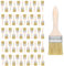 MAHIONG 60 Pack 2 Inch Paint Brushes, Small Wooden Handle Paintbrush Decorating for Paint, Stains, Varnishes, Glues and Home DIY