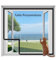 XIEMINLE Moustiquaire avec Rubans Adhésifs, Moustiquaire Fenetre Écran Filet Écran Insecte, Filet Chat Balcon Filet de Protection pour Chat, Barrière Chat Balcon