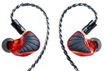 Apos Rock Lobster IEM (In-Ear Monitor) Earbud/Earphones – Tuned for Rock, Guitar-Forward Sound, Detachable 2-Pin Cable